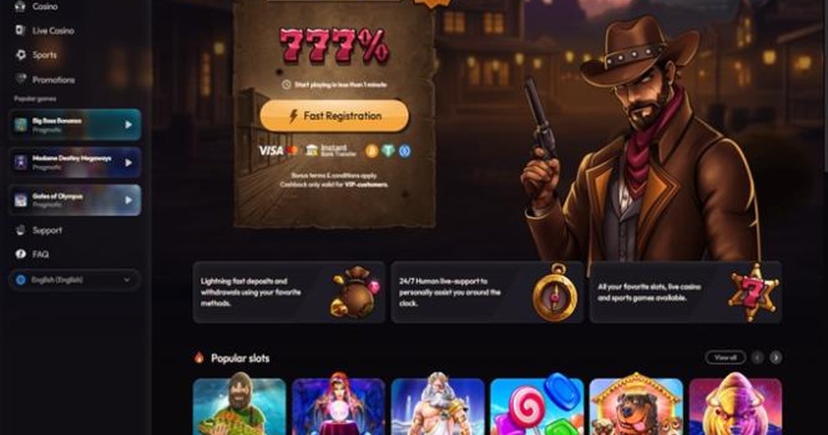 Interface Mad Casino - live casino sans wager